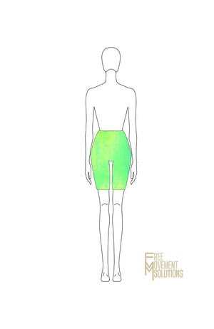 Couture High Waisted Bicycle Shorts