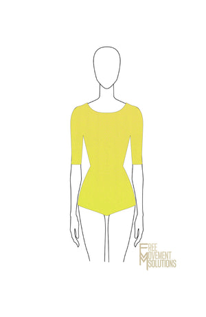 Couture Mid Sleeve Leotard