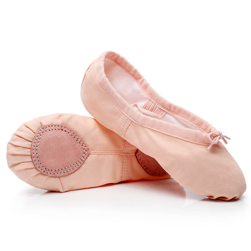 Split Sole Canvas Ballet Shoes